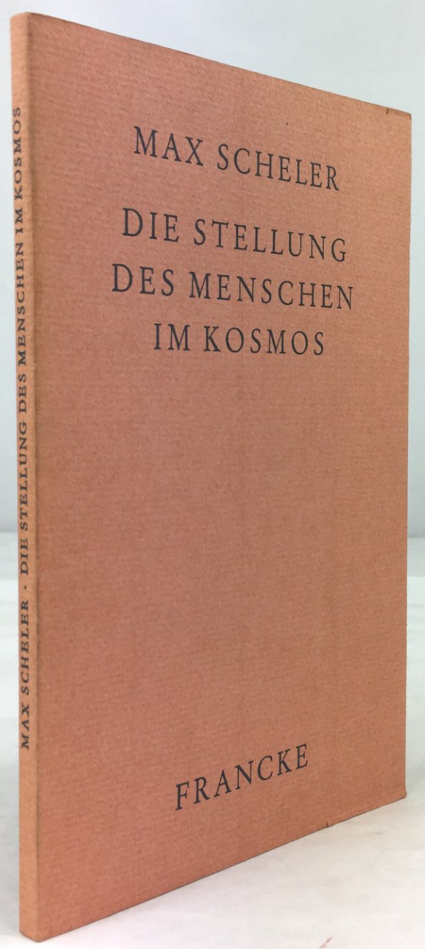 Abbildung von "Die Stellung des Menschen im Kosmos. 6. Auflage."