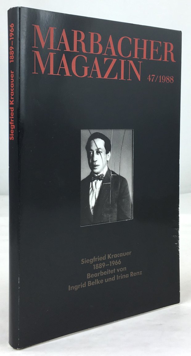 Abbildung von "Siegfried Kracauer 1889-1966. Zugleich Katalog für die Ausstellungen in Marbach,..."