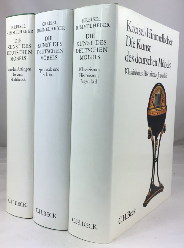 Abbildung von "Die Kunst des Deutschen Möbels. Möbel und Vertäfelungen des deutschen Sprachraums von den Anfängen bis zum Jugendstil..."