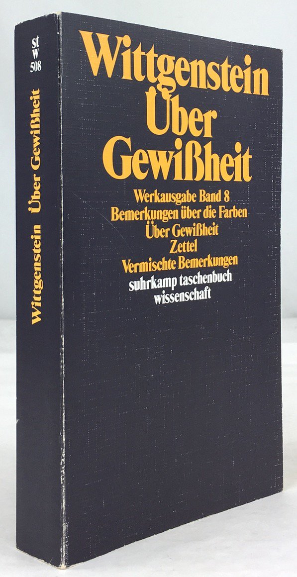 Abbildung von "Bemerkungen über die Farben. Herausgegeben von G. E. M. Anscombe..."