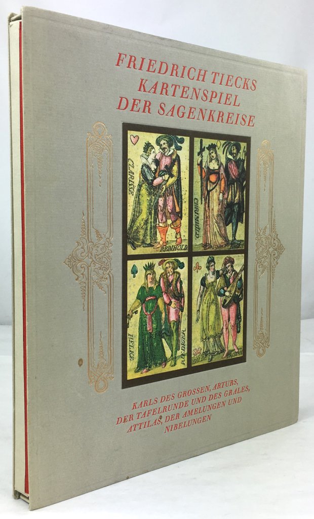 Abbildung von "Friedrich Tiecks Kartenspiel der Sagenkreise. Karls des Grossen, Arturs, Der Tafelrunde und des Grales,..."