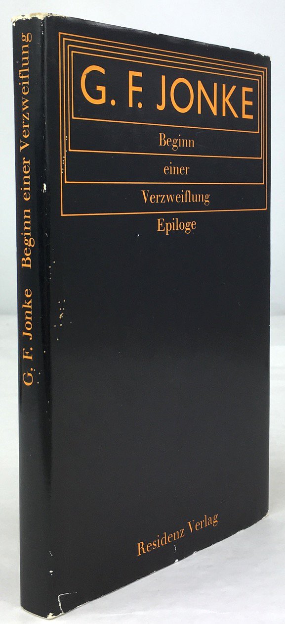 Abbildung von "Beginn einer Verzweiflung. Epiloge."