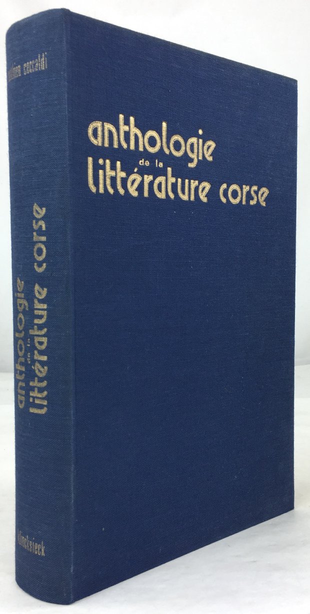 Abbildung von "Anthologie de la litterature corse."