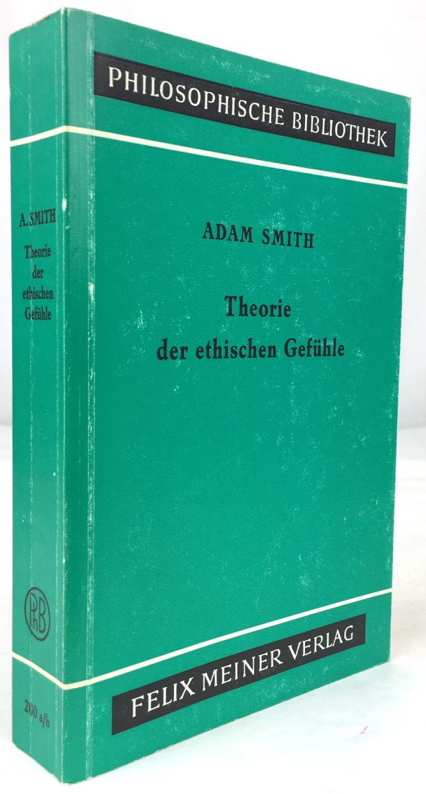 Abbildung von "Theorie der ethischen Gefühle. Nach der Auflage letzter Hand übersetzt und mit Einleitung,..."