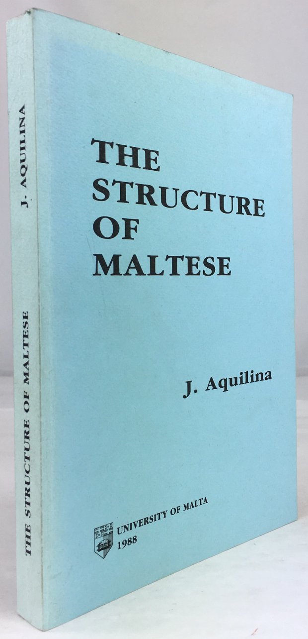 Abbildung von "The Structure of Maltese. A Study in Mixed Grammar and Vocabulary."