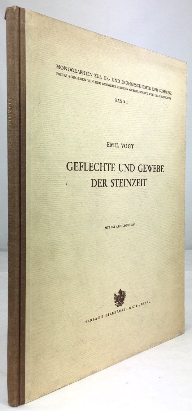 Abbildung von "Geflechte und Gewebe der Steinzeit. Mit 154 Abbildungen."