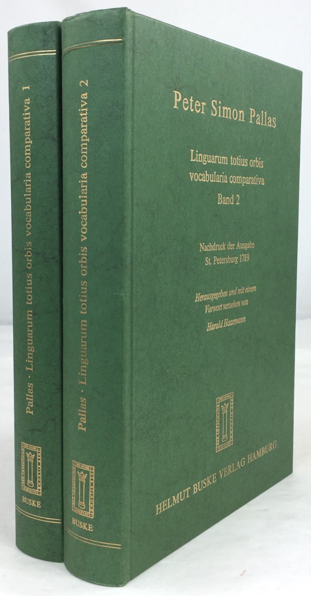 Abbildung von "Linguarum totius orbis vocabularia comparativa. (2 Bände, komplett). Nachdruck der Ausgabe St..."