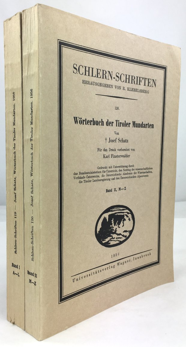 Abbildung von "Wörterbuch der Tiroler Mundarten. (In zwei Bänden, komplett). Band I: A - L. /..."