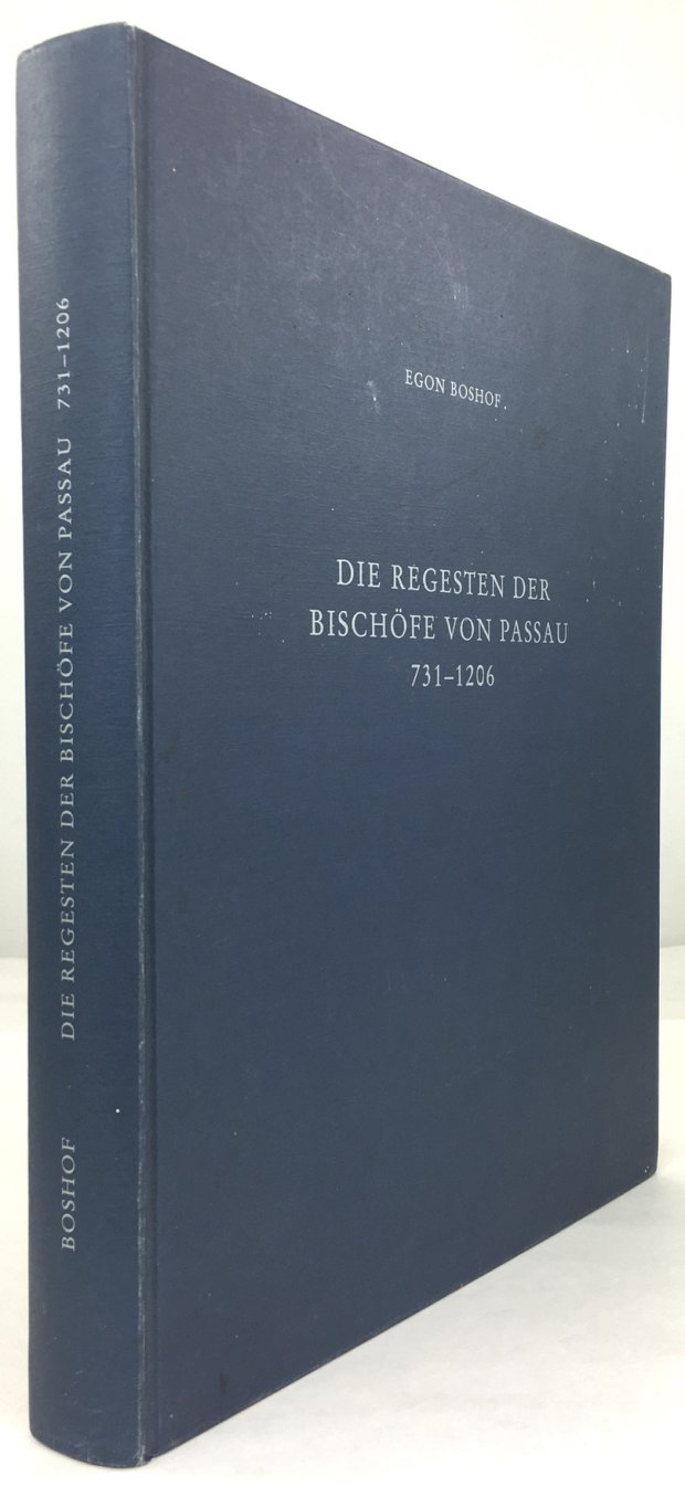 Abbildung von "Die Regesten der Bischöfe von Passau. Band I: 731 - 1206. Register von Franz-Reiner Erkens."