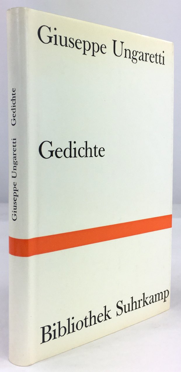 Abbildung von "Gedichte. Italienisch und deutsch. Übertragung und Nachwort von Ingeborg Bachmann. 9.-11. Tsd."