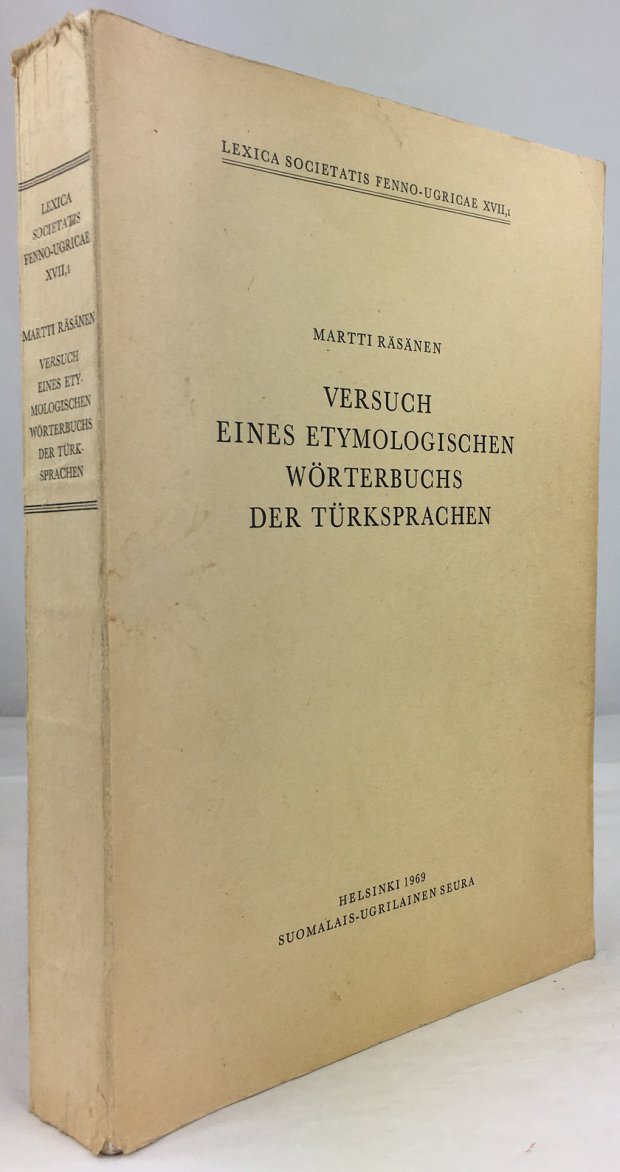 Abbildung von "Versuch eines Etymologischen Wörterbuchs der Türksprachen."