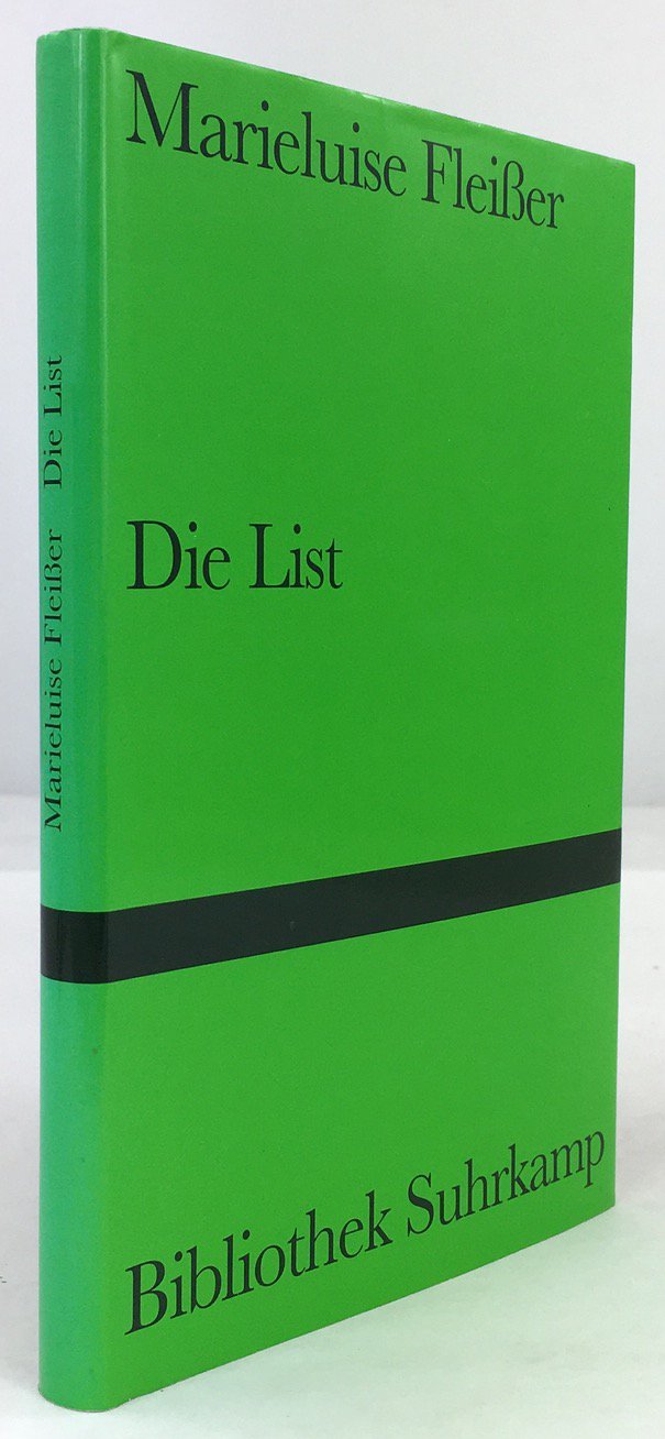 Abbildung von "Die List. Frühe Erzählungen. Herausgegeben und mit einem Nachwort versehen von Bernhard Echte..."