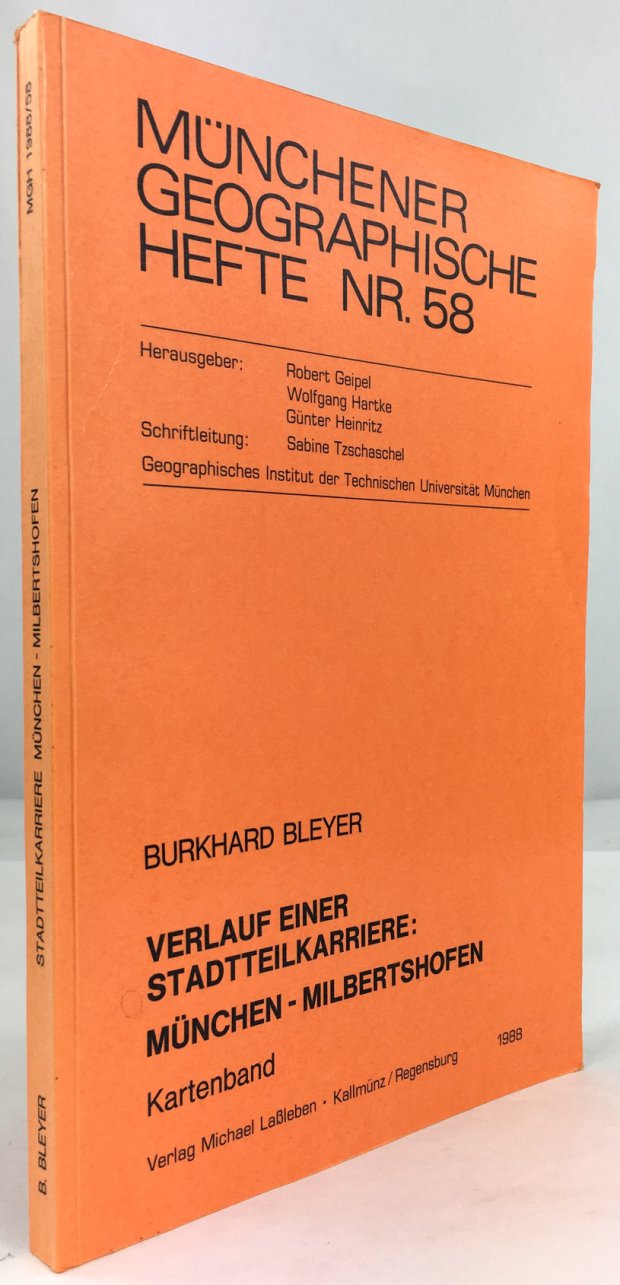 Abbildung von "Verlauf einer Stadtteilkarriere: München - Milbertshofen. Kartenband (apart)."