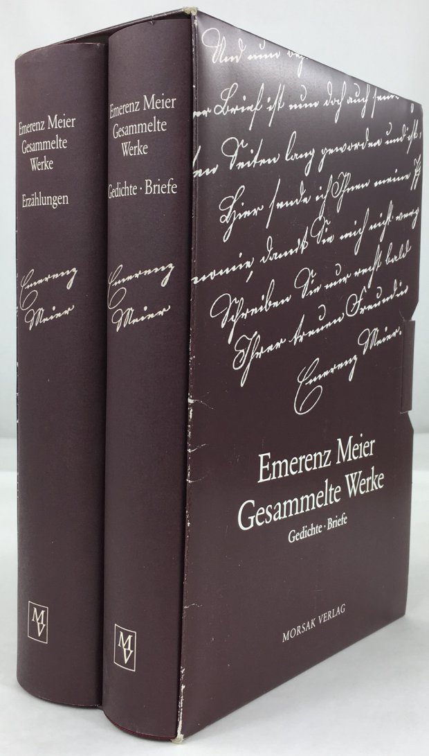 Abbildung von "Gesammelte Werke. (Zweiteilige Werkausgabe). Herausgegeben von Hans Göttler. Erster Band:..."