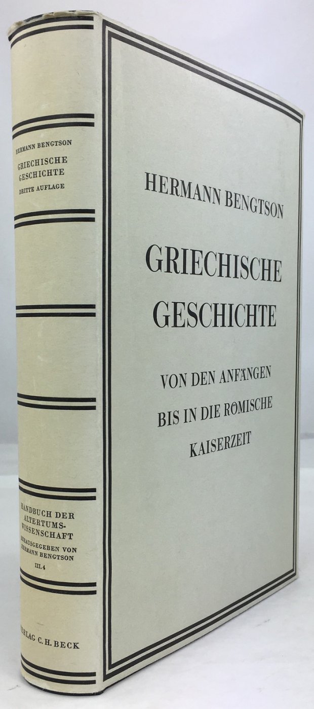 Abbildung von "Griechische Geschichte von den Anfängen bis zur römischen Kaiserzeit. Dritte Auflage."