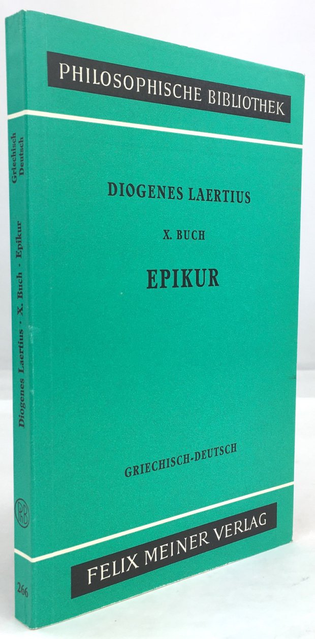 Abbildung von "X. Buch: Epikur. Griechisch - deutsch."