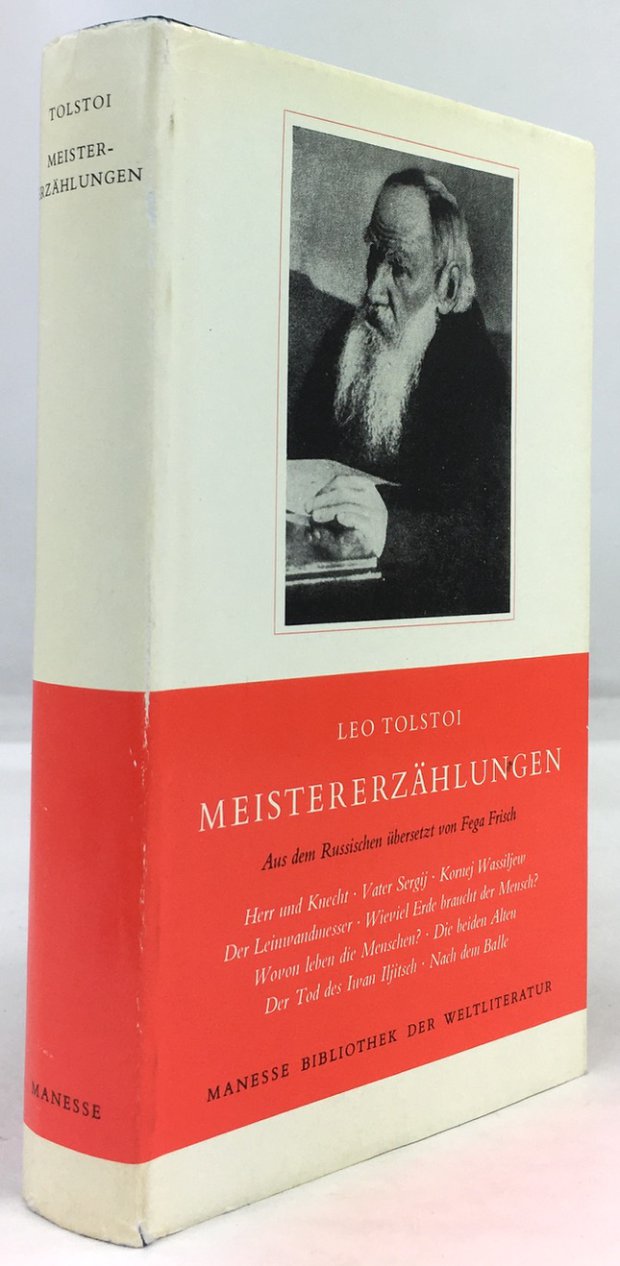 Abbildung von "Meistererzählungen. Aus dem Russischen übersetzt von Fega Frisch. 1. Auflage."