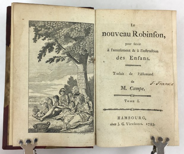 Abbildung von "Le nouveau Robinson, pour servir à l'amusement & à l'instruction des Enfans..."