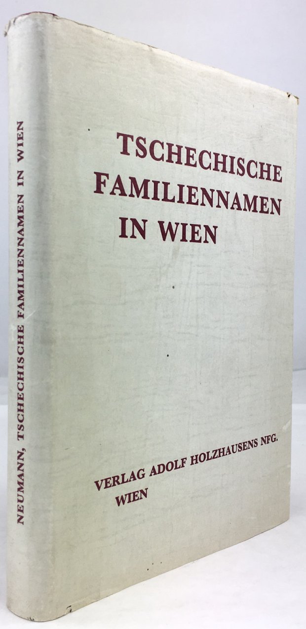 Abbildung von "Tschechische Familiennamen in Wien. Eine namenskundliche Dokumentation. 14000 Familiennamen interpretiert bzw..."