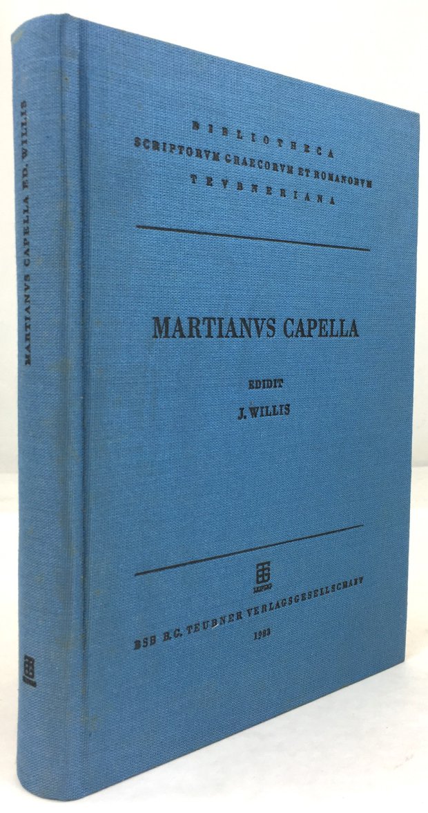 Abbildung von "Martianus Capella. 1. Aufl."