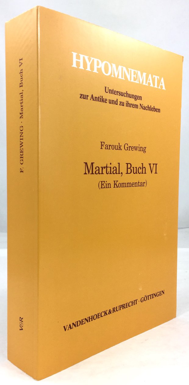 Abbildung von "Martial, Buch VI. Ein Kommentar."