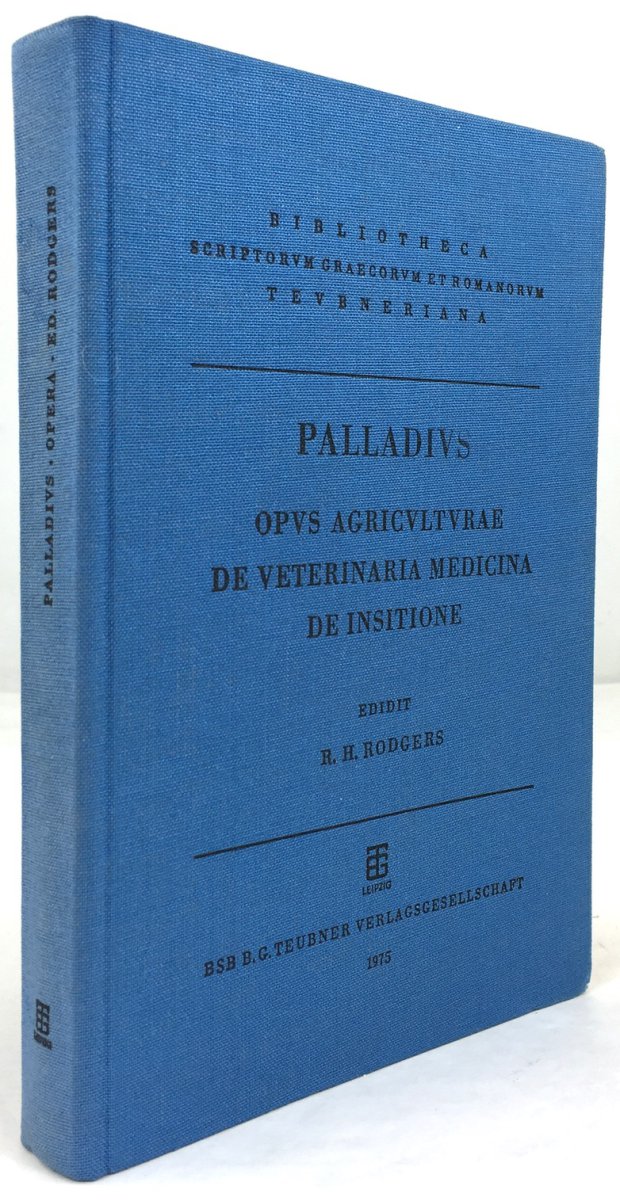 Abbildung von "[Palladius, Opus Agriculturae.] Palladii Rutilii Tauri Aemiliani viri inlustris. Opus agriculturae..."