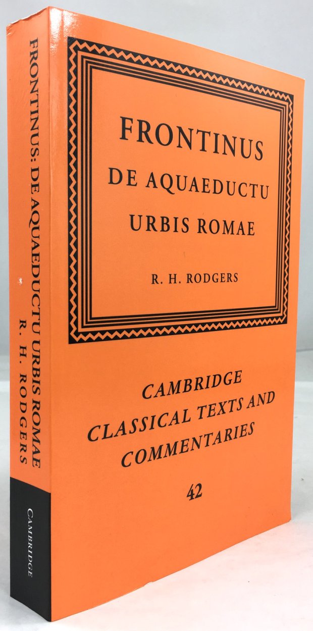 Abbildung von "De Aquaeductu Urbis Romae. Edited with introduction and commentary by R. H. Rodgers."