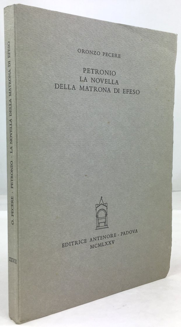 Abbildung von "Petronio. La Novella della Matrona di Efeso."