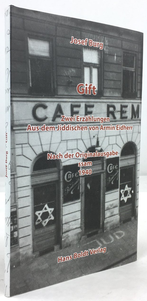 Abbildung von "Gift. Zwei Erzählungen. Aus dem Jiddischen von Armin Eidherr. Nach der Originalausgabe ssam 1940."