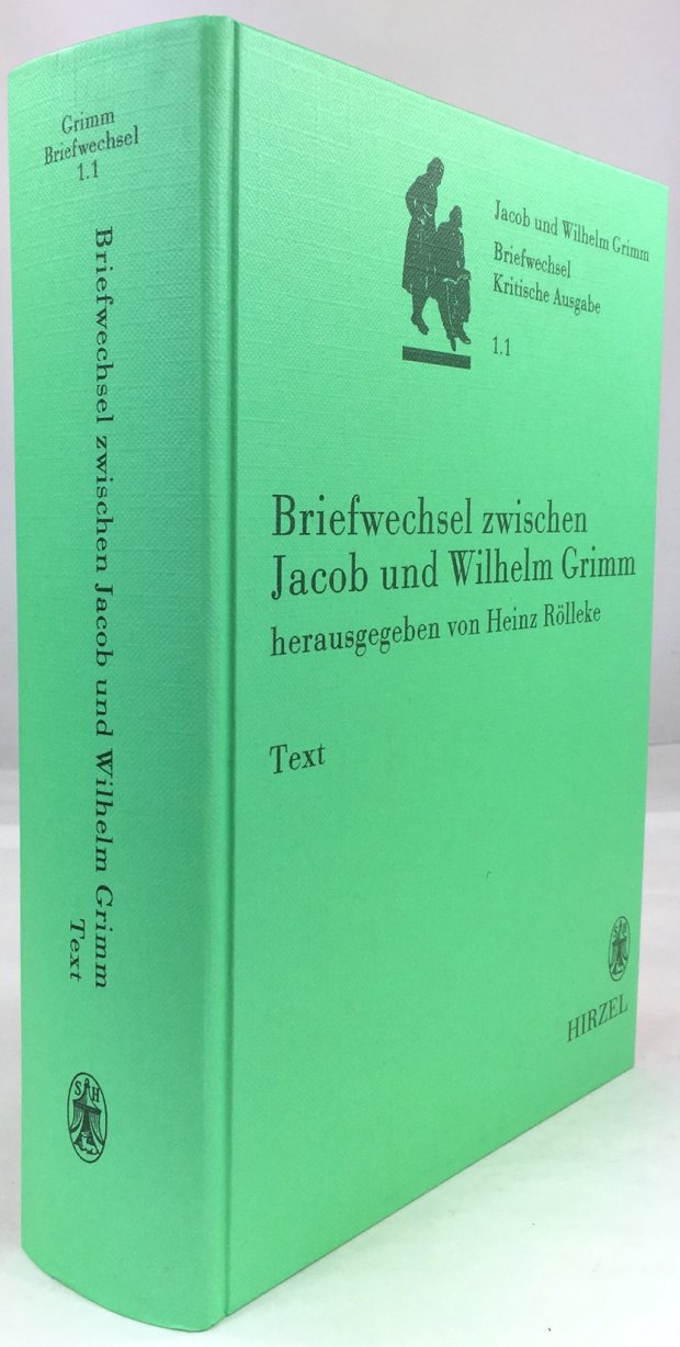 Abbildung von "Briefwechsel zwischen Jacob und Wilhelm Grimm. Kritische Ausgabe in Einzelbänden..."