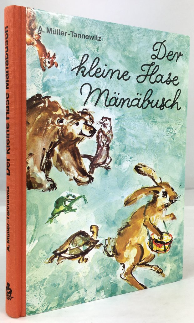 Abbildung von "Der kleine Hase Mänäbusch. Illustrationen Angela Malz-Dziomba. 1. Auflage."