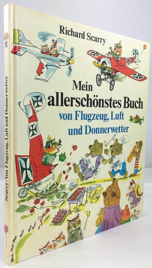Abbildung von "Mein allerschönstes Buch von Flugzeug, Luft und Donnerwetter. Deutsch von A. von Hill."