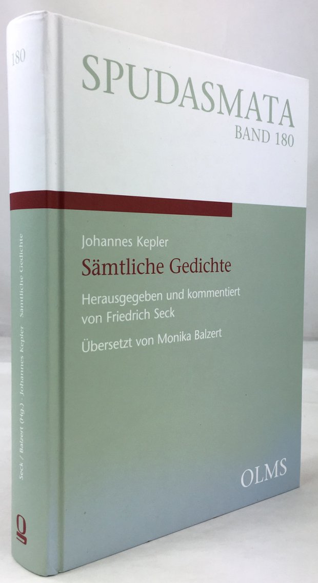 Abbildung von "Johannes Kepler. Sämtliche Gedichte. Übersetzt von Monika Balzert."