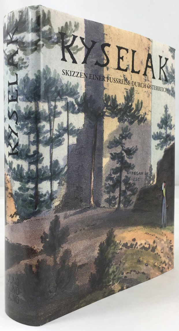 Abbildung von "Skizzen einer Fußreise durch Österreich. Herausgegeben von Gabriele Goffriller und mit einem Vorwort von Gabriele Goffriller und Chico Klein."