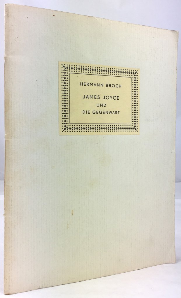 Abbildung von "James Joyce und die Gegenwart. Rede zu Joyce's 50. Geburtstag."