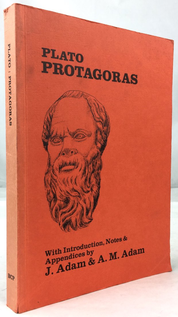 Abbildung von "Protagoras. With Introduction, Notes & Appendices by J. Adam & A. M. Adam."