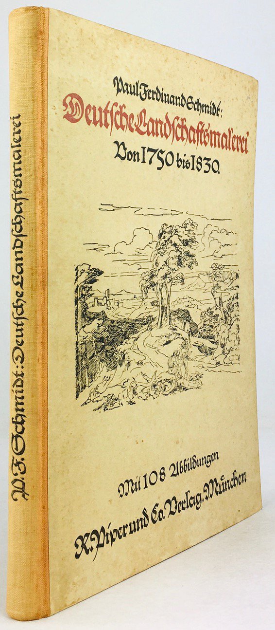 Abbildung von "Deutsche Landschaftsmalerei von 1750 - 1830. Mit 108 Abbildungen."