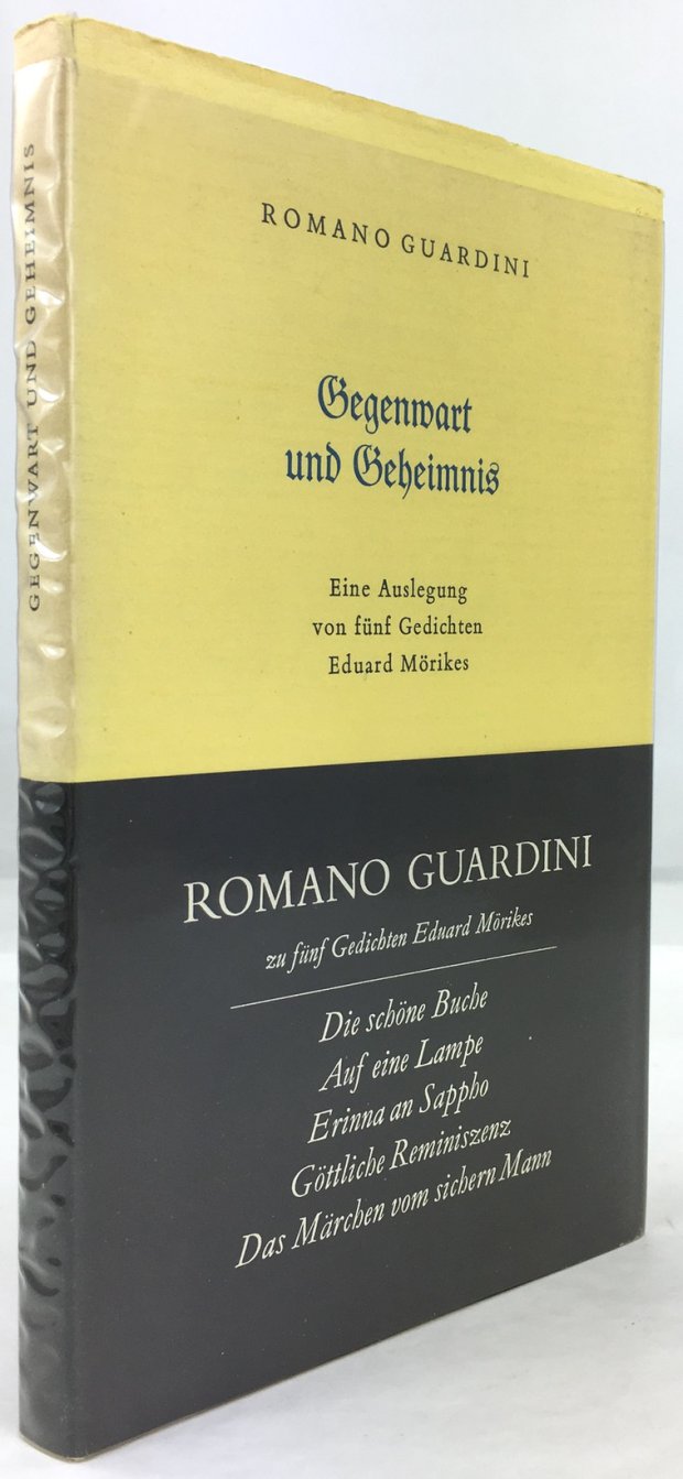 Abbildung von "Gegenwart und Geheimnis. Eine Auslegung von fünf Gedichten Eduard Mörikes..."