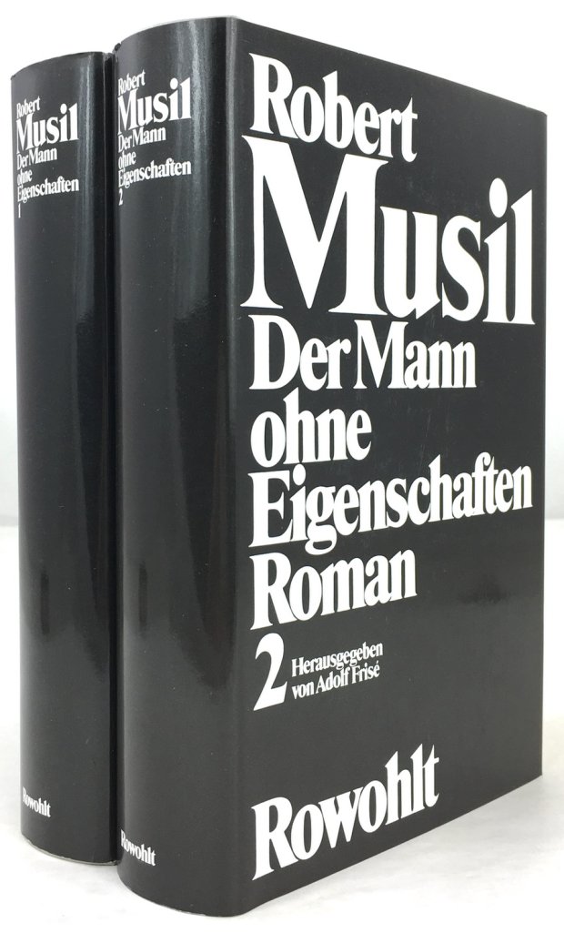 Abbildung von "Der Mann ohne Eigenschaften. Roman. Herausgegeben von Adolf Frisé. (In zwei Bänden)..."
