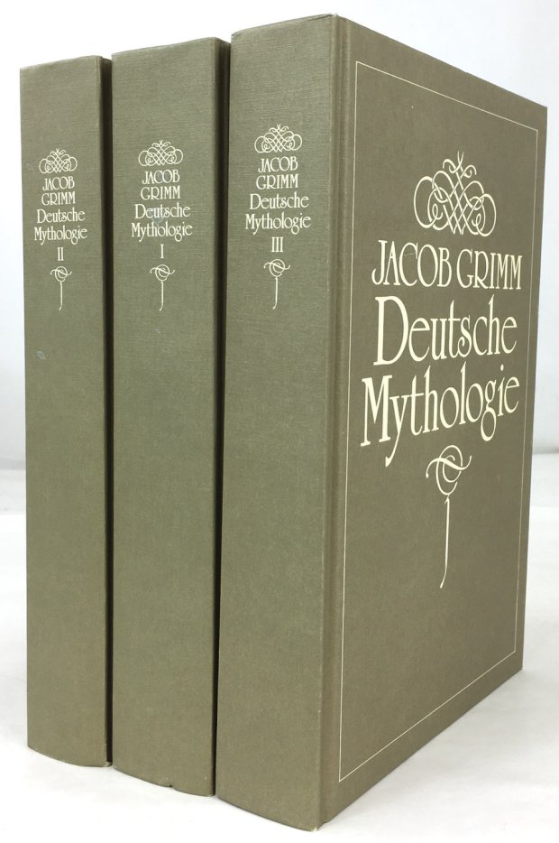 Abbildung von "Deutsche Mythologie. Einleitung: Leopold Kretzenbacher. (3 Bde, cplt.)(= Um eine Einleitung vermehrter Nachdruck der 4. Auflage,..."