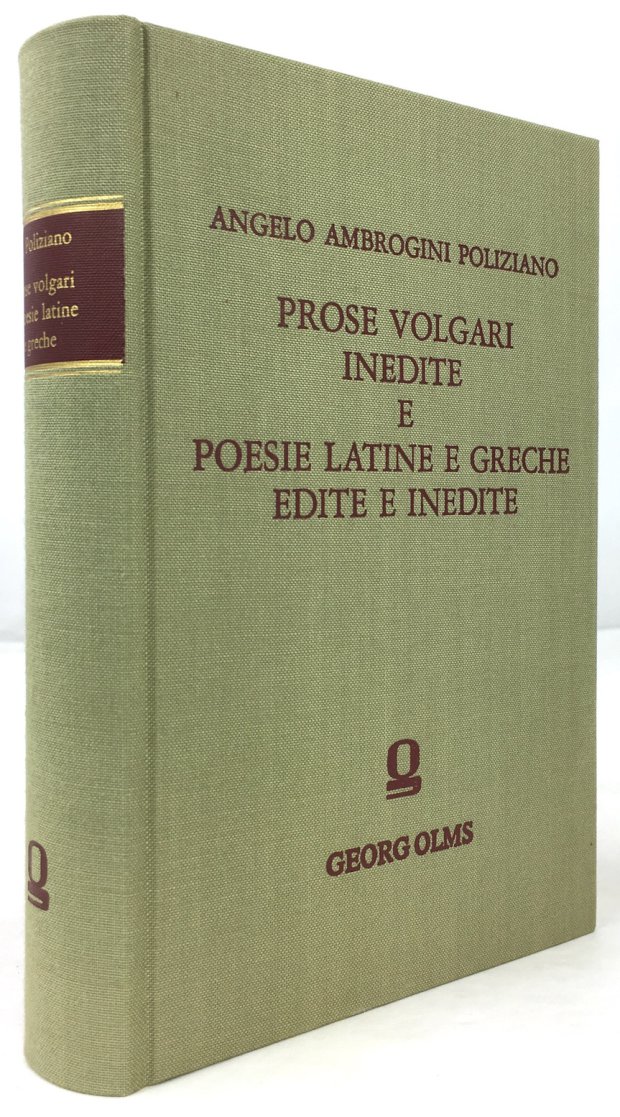 Abbildung von "Prose volgari inedite e poesie latine e greche edite e inedite..."