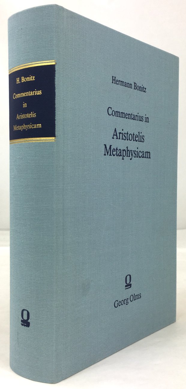 Abbildung von "Commentarius in Aristotelis Metaphysicam. (2. Nachdruck der Ausgabe Bonn 1849)."
