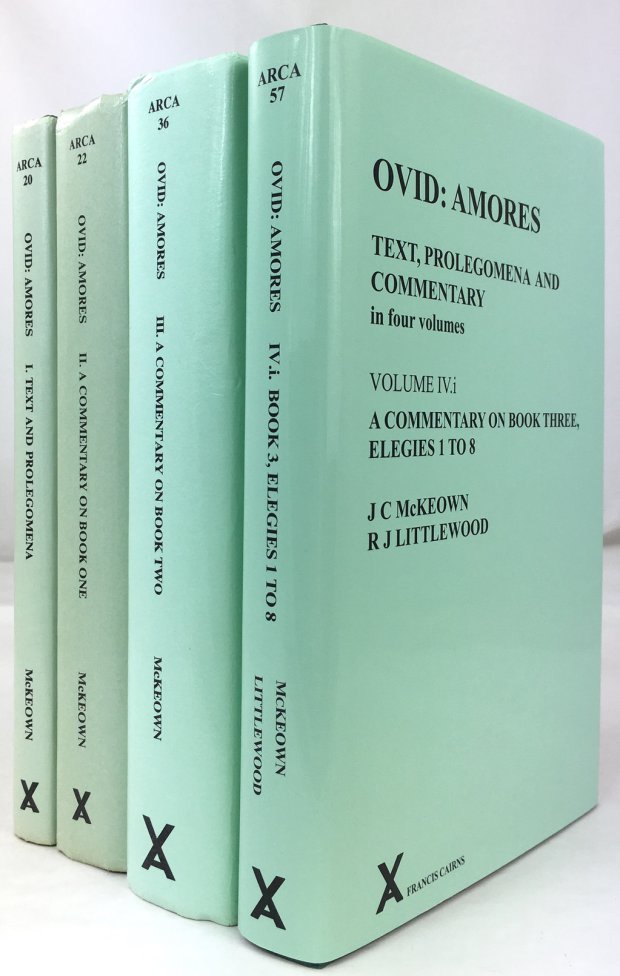 Abbildung von "Ovid: Amores. Text, Prolegomena and Commentary in four volumes. Vol..."