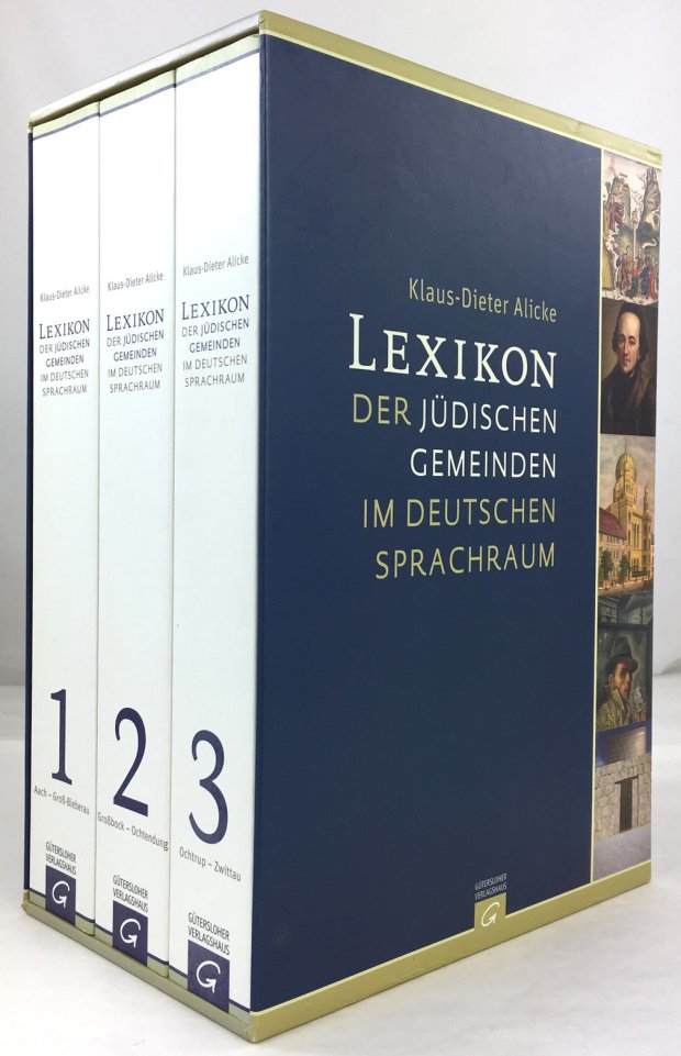 Abbildung von "Lexikon der Jüdischen Gemeinden im Deutschen Sprachraum. (3 Bände im Schmuckschuber)..."
