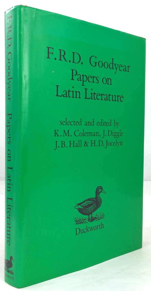 Abbildung von "Papers on Latin Literature. Selected and edited by K. M. Coleman,..."