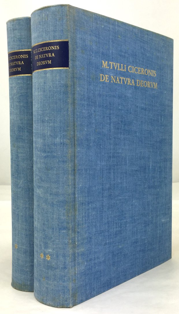 Abbildung von "M. Tulli Ciceronis: De Natura Deorum. Libri III. Edited by Arthur Stanley Pease..."