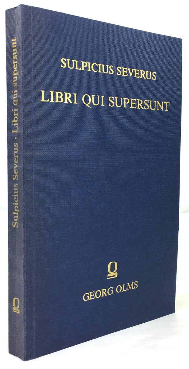 Abbildung von "Sulpicii Severi Libri qui supersunt. Recensuit et commentario critico instruxit Carolus Halm..."
