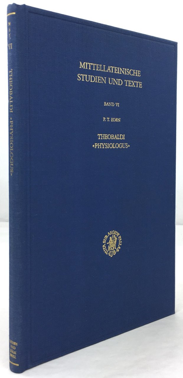 Abbildung von "Theobaldi "Physiologus". Edited with introduction, critical apparatus, translation and commentary by P. T. Eden."