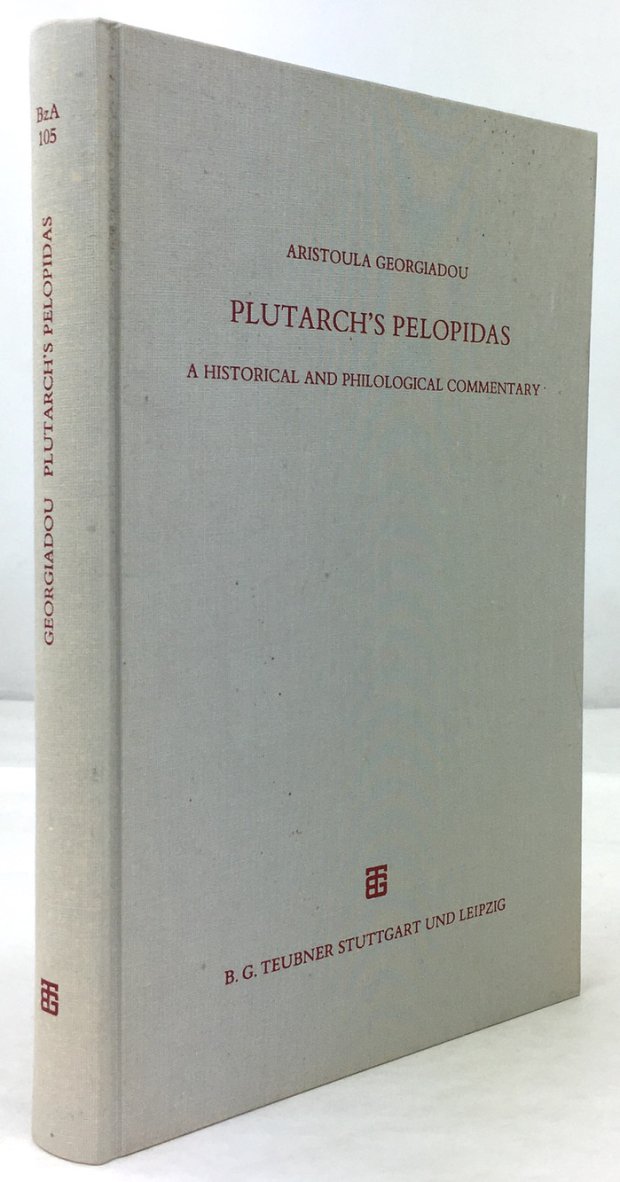 Abbildung von "Plutarch's Pelopidas. A Historical and Philological Commentary."