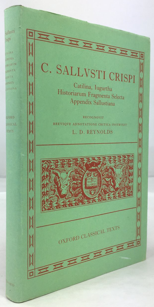 Abbildung von "C. Sallusti Crispi Catilina - Iugurtha - Historiarum Fragmenta Selecta - Appendix Sallustiana..."